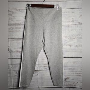 PINK Victoria's Secret Gray 7/8 Leggings Women Size Large